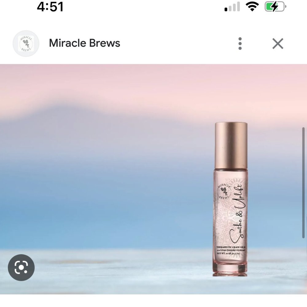 NWOT 🛍 Miracle Brews Soothe and Uplift Essential Oils